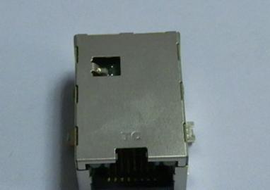 25.5MM无灯无弹型RJ45带滤波器RJ45百兆产品